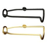 Maxbell Wall Mounted Wine Rack Metal Wine Storage Shelf for Home Kitchen Dining Room Black