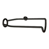 Maxbell Wall Mounted Wine Rack Metal Wine Storage Shelf for Home Kitchen Dining Room Black