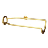 Maxbell Wall Mounted Wine Rack Metal Wine Storage Shelf for Home Kitchen Dining Room Gold