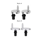 Maxbell 2x Toilet Seat Hinge Fixings Durable Universal Toilet Seat Replacement Parts Style A