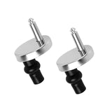 Maxbell 2x Toilet Seat Hinge Fixings Durable Universal Toilet Seat Replacement Parts Style A