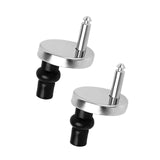 Maxbell 2x Toilet Seat Hinge Fixings Durable Universal Toilet Seat Replacement Parts Style A