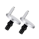 Maxbell 2x Toilet Seat Hinge Fixings Durable Universal Toilet Seat Replacement Parts Style B