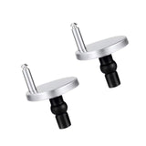 Maxbell 2x Toilet Seat Hinge Fixings Durable Universal Toilet Seat Replacement Parts Style B