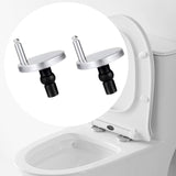 Maxbell 2x Toilet Seat Hinge Fixings Durable Universal Toilet Seat Replacement Parts Style B