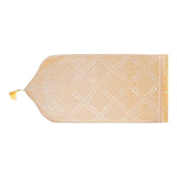 Maxbell Prayer Rug Soft Turkish Portable Muslim Prayer Mat for Adults Men Women Kids Beige