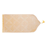 Maxbell Prayer Rug Soft Turkish Portable Muslim Prayer Mat for Adults Men Women Kids Beige
