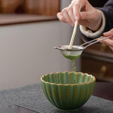 Maxbell 6x Matcha Tea Ceremony Set Traditional Matcha Set for Home Table Living Room Green