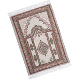 Maxbell Muslim Mat Floor Carpet Blanket Ethnic Style Prayer Mat for Temple Women Men Style A