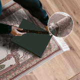 Maxbell Muslim Mat Floor Carpet Blanket Ethnic Style Prayer Mat for Temple Women Men Style A