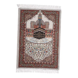 Maxbell Muslim Mat Floor Carpet Blanket Ethnic Style Prayer Mat for Temple Women Men Style B