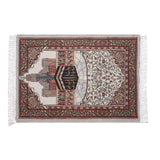 Maxbell Muslim Mat Floor Carpet Blanket Ethnic Style Prayer Mat for Temple Women Men Style B