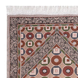 Maxbell Muslim Mat Floor Carpet Blanket Ethnic Style Prayer Mat for Temple Women Men Style C