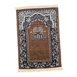 Maxbell Prayer Rug Rectangle Unique Portable Islamic Gift for Meditation Travel Kids Coffee