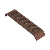 Maxbell Tea Cup Rack Wooden Crafts Tea Cup Drain Rack for Kung Fu Tea Office Camping