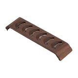 Maxbell Tea Cup Rack Wooden Crafts Tea Cup Drain Rack for Kung Fu Tea Office Camping