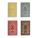 Maxbell Muslim Prayer Rug Area Rug Decoration Rectangle Floor Rug Home Prayer Carpet