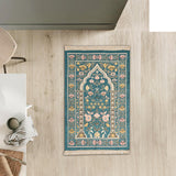 Maxbell Muslim Prayer Rug Area Rug Decoration Rectangle Floor Rug Home Prayer Carpet