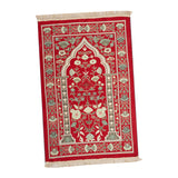 Maxbell Muslim Prayer Rug Area Rug Decoration Rectangle Floor Rug Home Prayer Carpet