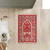 Maxbell Muslim Prayer Rug Area Rug Decoration Rectangle Floor Rug Home Prayer Carpet