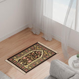 Maxbell Muslim Prayer Rug Area Rug Decoration Rectangle Floor Rug Home Prayer Carpet
