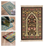 Maxbell Muslim Prayer Rug Area Rug Decoration Rectangle Floor Rug Home Prayer Carpet