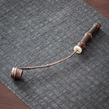 Maxbell Chinese Kungfu Tea Ceremony Tools Hishaku Bamboo Ladle for Tea Leaves Office A