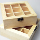 Maxbell Tea Box Organizer Sturdy Storage Tea Holder for Living Room Home Kitchen