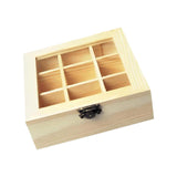 Maxbell Tea Box Organizer Sturdy Storage Tea Holder for Living Room Home Kitchen