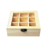 Maxbell Tea Box Organizer Sturdy Storage Tea Holder for Living Room Home Kitchen