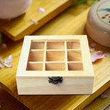 Maxbell Tea Box Organizer Sturdy Storage Tea Holder for Living Room Home Kitchen