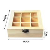 Maxbell Tea Box Organizer Sturdy Storage Tea Holder for Living Room Home Kitchen