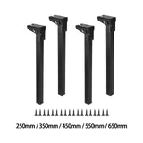 Maxbell 4 Pieces Folding Table Legs Folding Support Feet for Cafe Living Room People 250mm