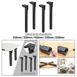 Maxbell 4 Pieces Folding Table Legs Folding Support Feet for Cafe Living Room People 250mm