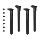 Maxbell 4 Pieces Folding Table Legs Folding Support Feet for Cafe Living Room People 350mm