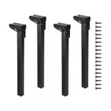 Maxbell 4 Pieces Folding Table Legs Folding Support Feet for Cafe Living Room People 550mm