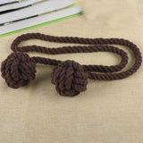 Maxbell 2x Curtain Tiebacks Modern Drapery Holdbacks Tie Backs for Patio Indoor Home