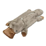 Maxbell Plush Pencil Case Plush Animal Pencil Bag for Children Boys Girls Teens Platypus