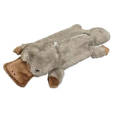 Maxbell Plush Pencil Case Plush Animal Pencil Bag for Children Boys Girls Teens Platypus