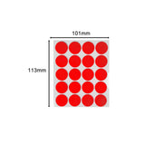 Maxbell Double Sided Adhesive Dots Round for Household Wedding Car Decor Handicrafts 20mm