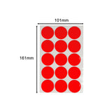 Maxbell Double Sided Adhesive Dots Round for Household Wedding Car Decor Handicrafts 30mm