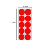 Maxbell Double Sided Adhesive Dots Round for Household Wedding Car Decor Handicrafts 40mm