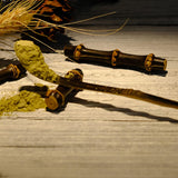 Maxbell 3Pcs Japanese Matcha Whisk Set Tea Bowl for Tea Ceremony Dining Room Bedroom white