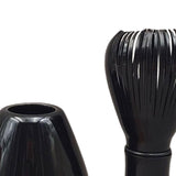 Maxbell 3Pcs Japanese Matcha Whisk Set Tea Bowl for Tea Ceremony Dining Room Bedroom black
