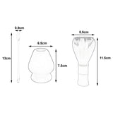 Maxbell 3Pcs Japanese Matcha Whisk Set Tea Bowl for Tea Ceremony Dining Room Bedroom green