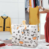 Maxbell Moving Storage Bag Storage Tote Bag,Folding Collapsible Bag for Travel Quilt XL