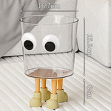 Maxbell Transparent Trash Can Clear Trash Can for Bedroom for for Office for Bedroom s