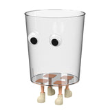 Maxbell Transparent Trash Can Clear Trash Can for Bedroom for for Office for Bedroom m