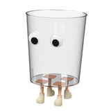 Maxbell Transparent Trash Can Clear Trash Can for Bedroom for for Office for Bedroom m