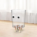 Maxbell Transparent Trash Can Clear Trash Can for Bedroom for for Office for Bedroom m